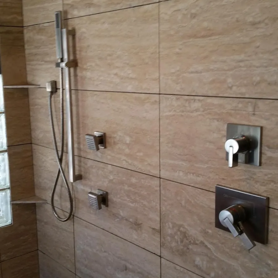 Shower fixture installation for Water Heater Replacement in Cohasset
